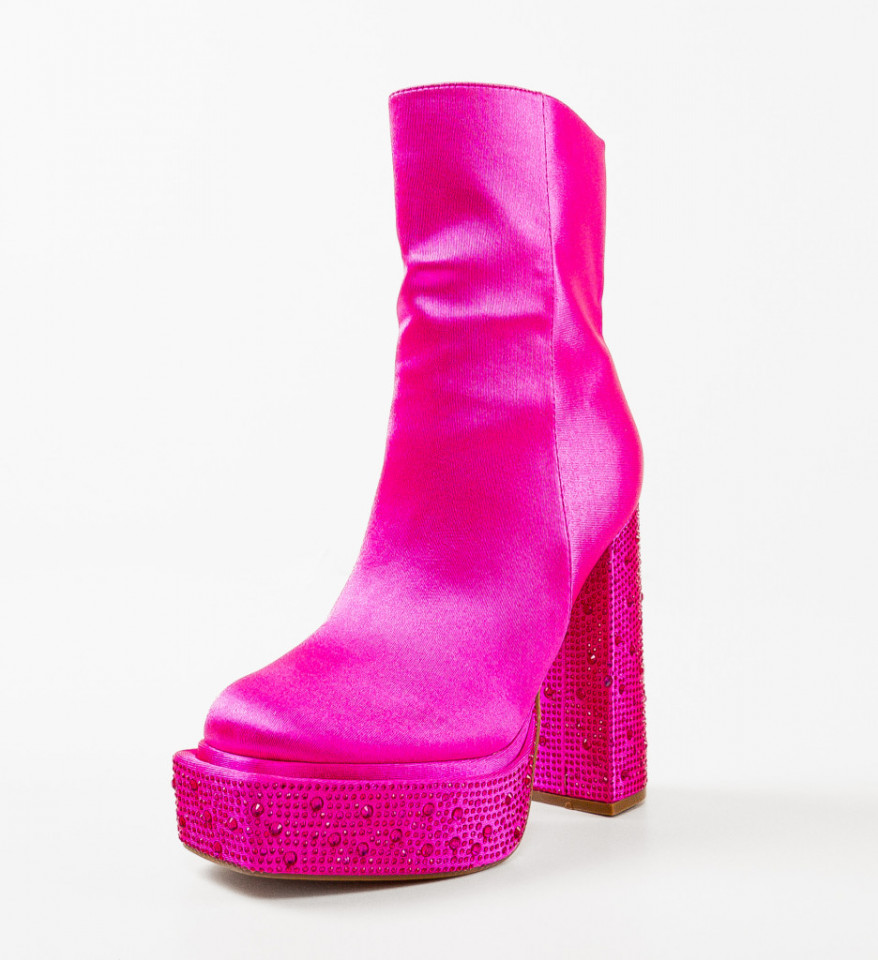Botine dama Afolayan Fuchsia - Img 5