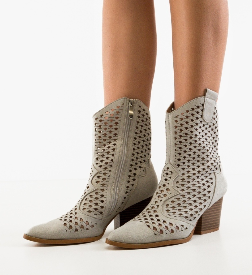 Botine dama Cameron Gri - Img 3