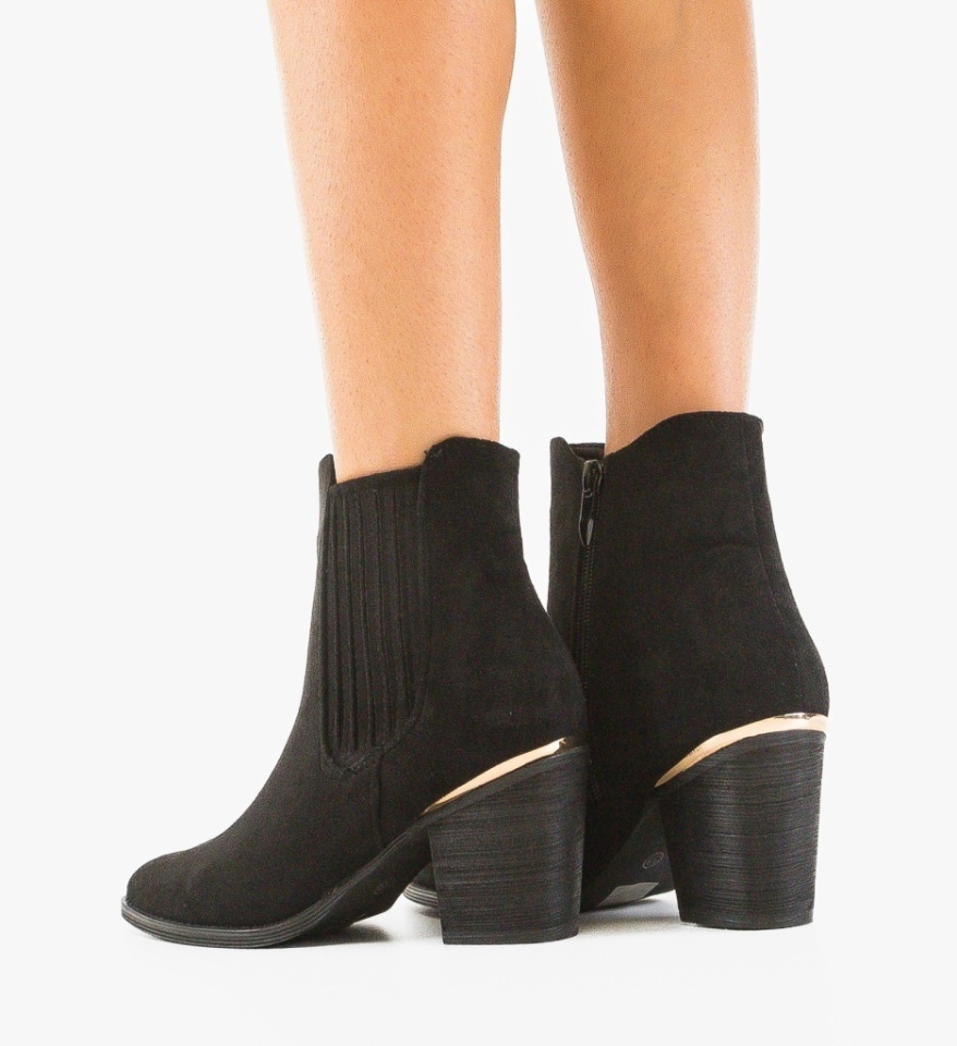 Botine dama Delgado Negre - Img 4