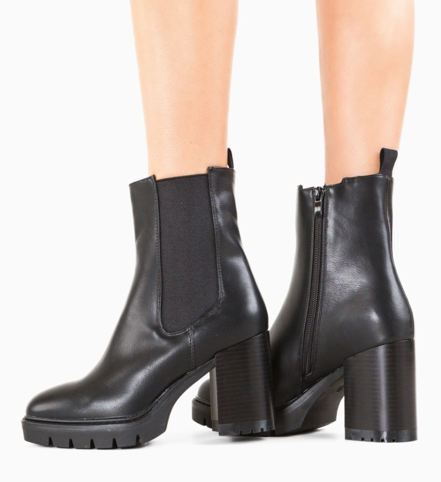 Botine dama Gideon Negre 2 - Img 5