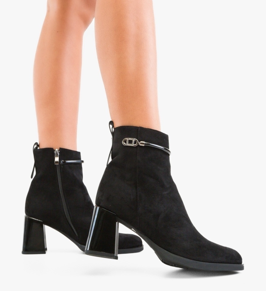 Botine dama Juliet Negre - Img 4