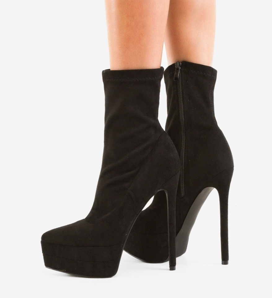 Botine dama Kazmire Negre 3 - Img 6