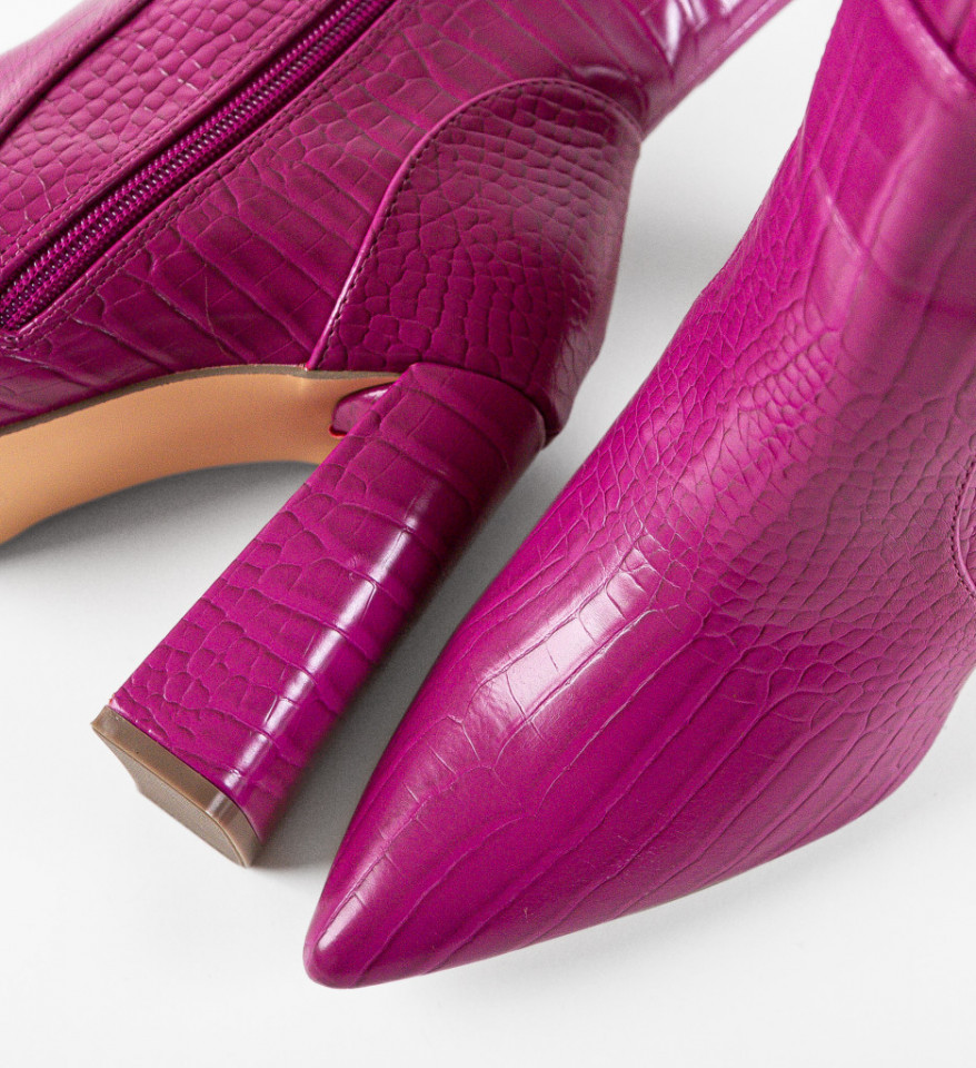 Botine dama Lutfi Fuchsia - Img 4
