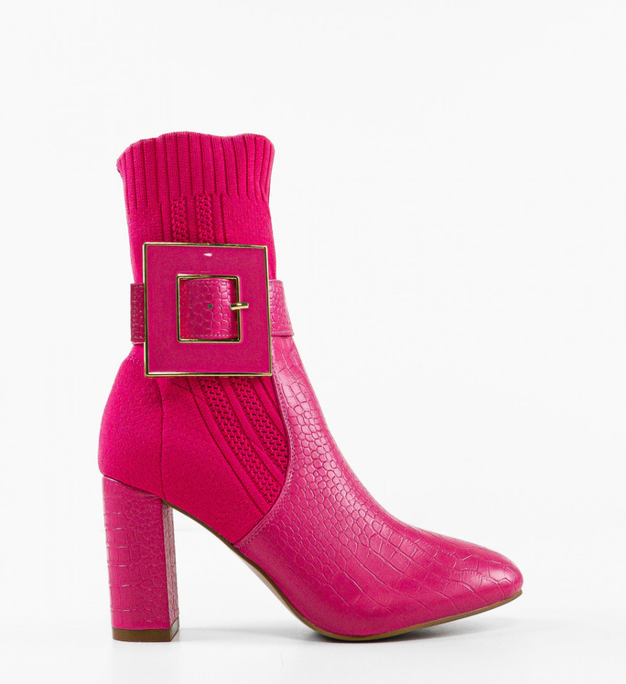 Botine dama Lyla Fuchsia