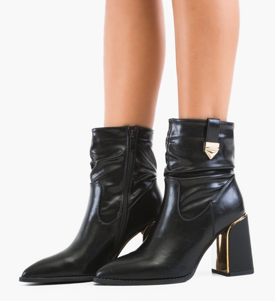 Botine dama Malaika Negre - Img 5
