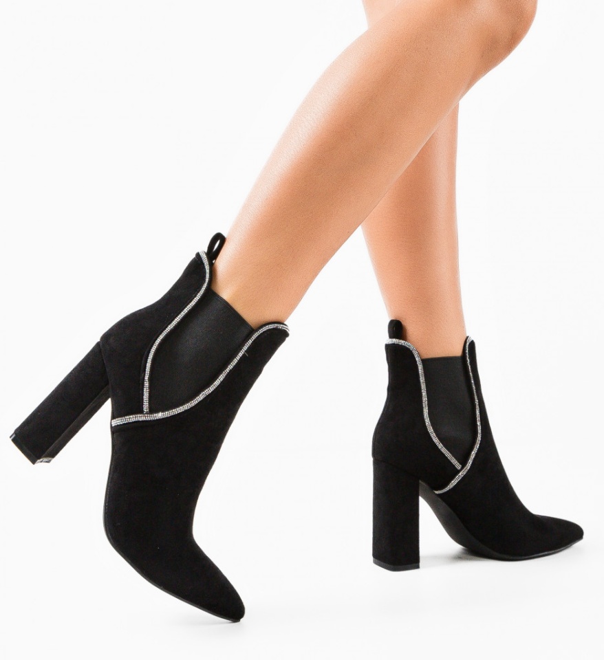 Botine dama Mckay Negre 2 - Img 6