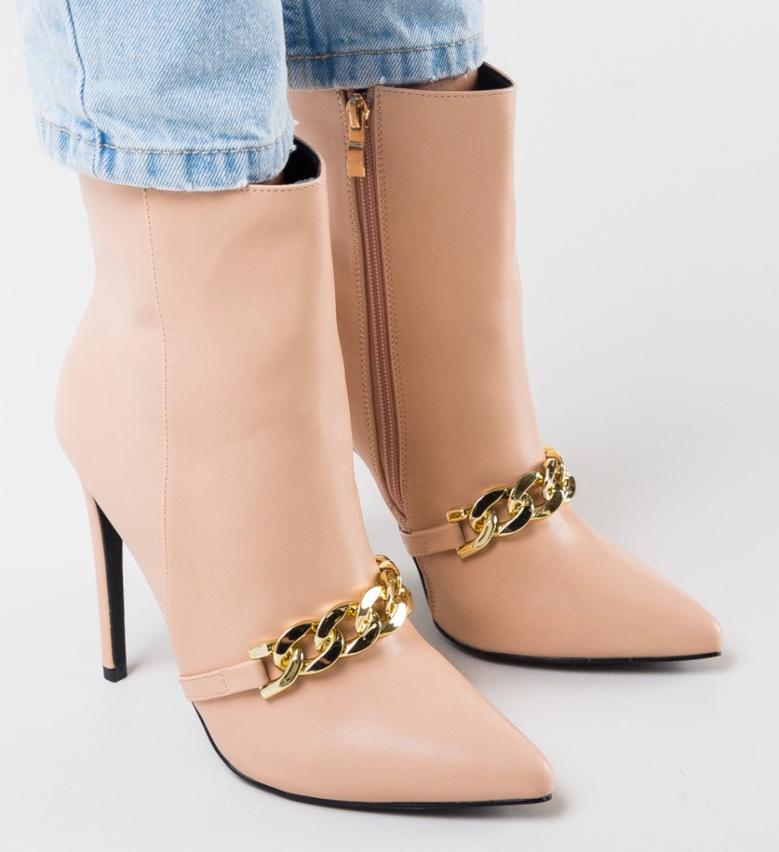 Botine dama Mischa Bej - Img 6