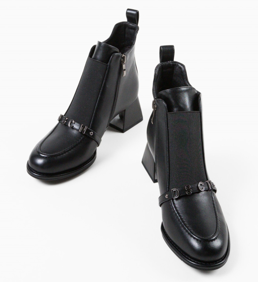 Botine dama Myouy Negre - Img 11