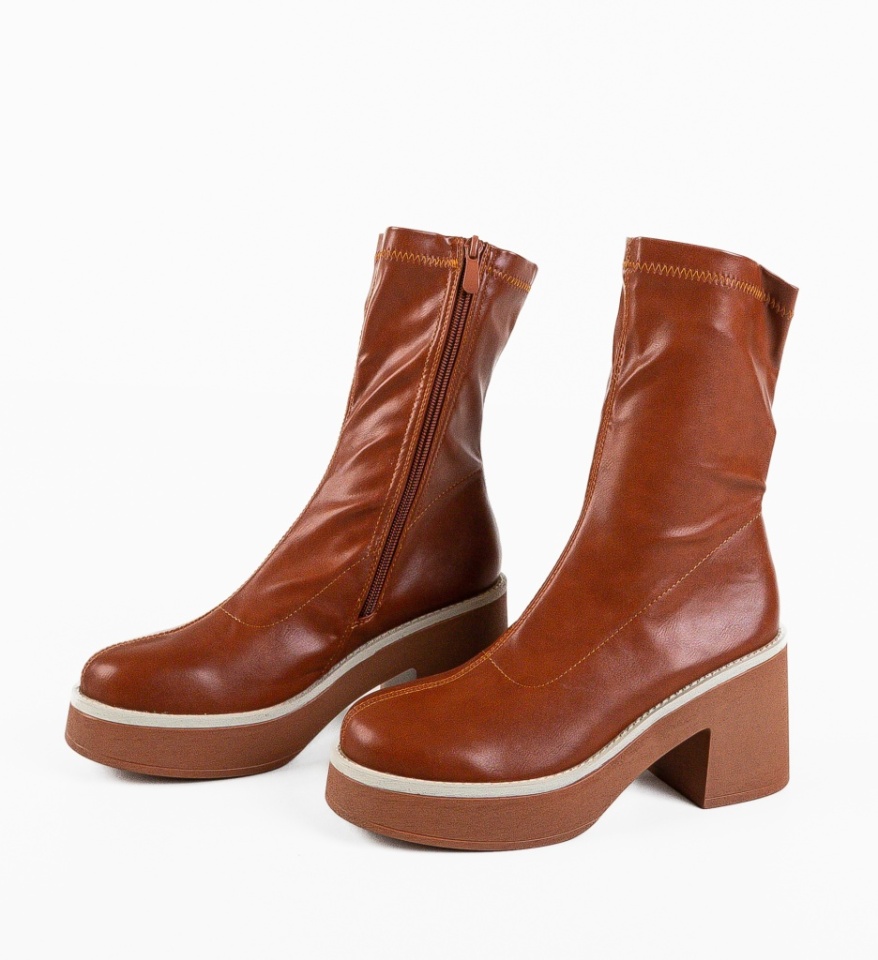 Botine dama Naom Camel - Img 4