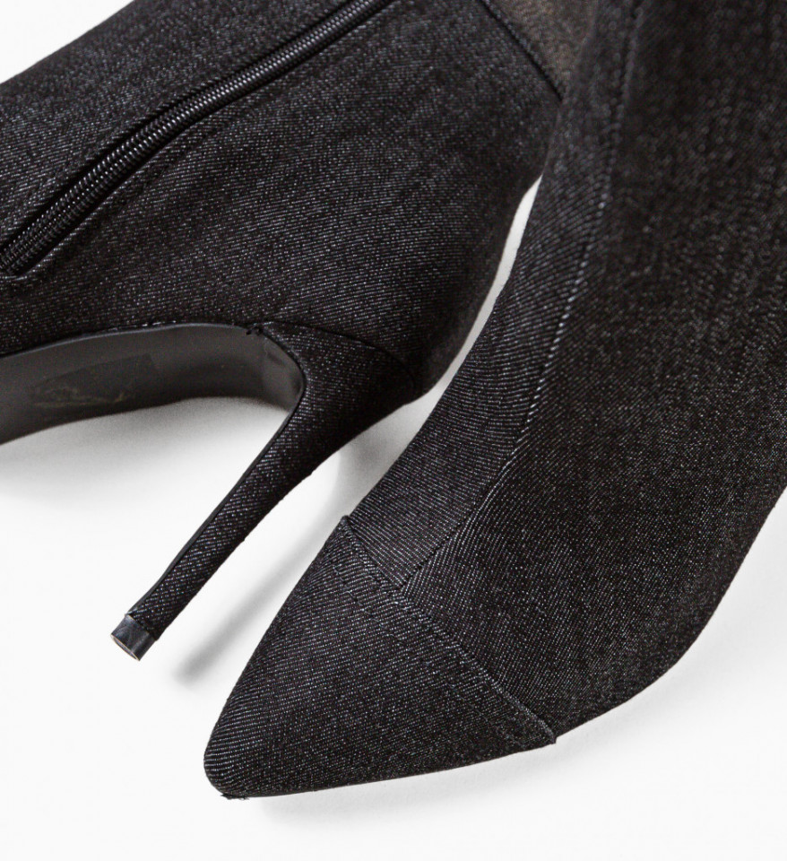 Botine dama Nithya Negre - Img 5
