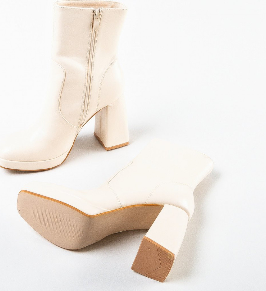 Botine dama Owais Bej - Img 2