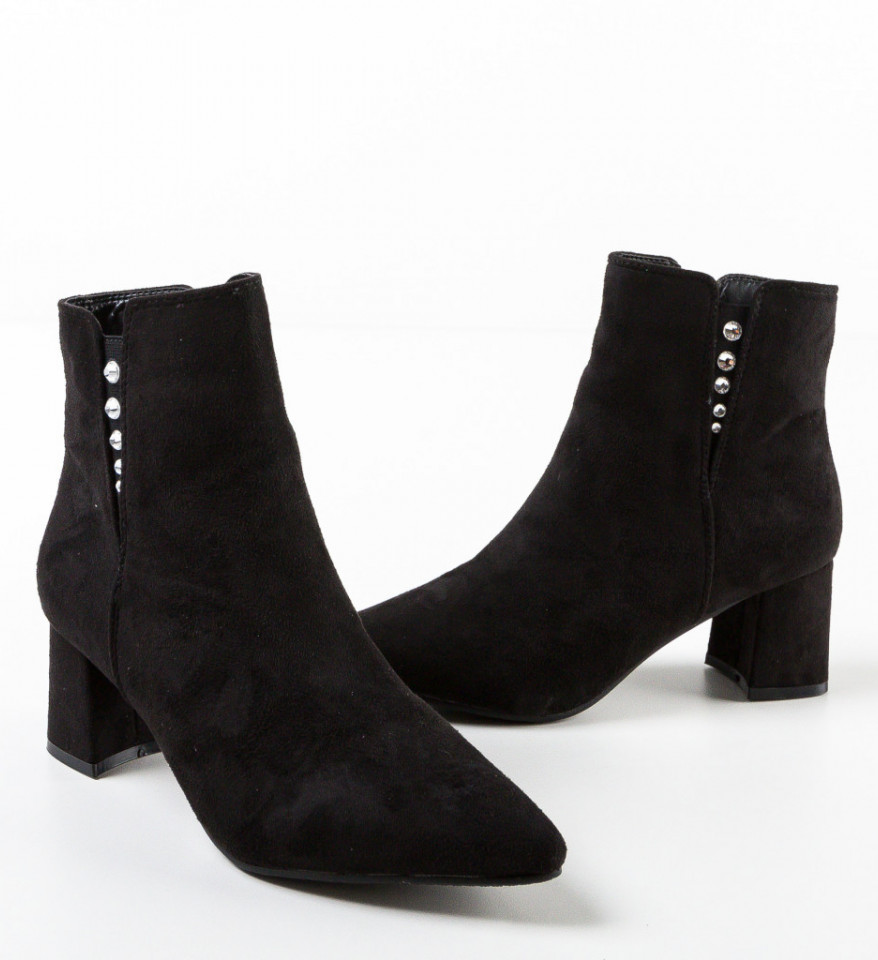 Botine dama Rezaq Negre - Img 4