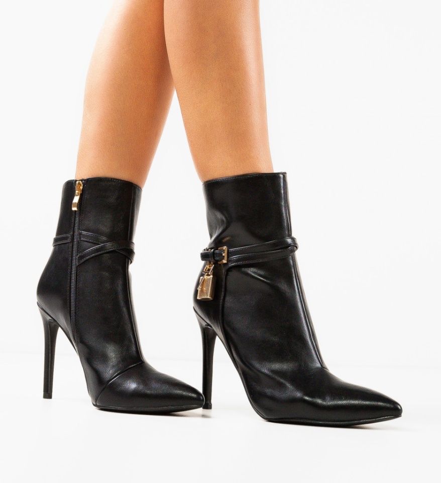 Botine dama Sharkbay Negre - Img 6