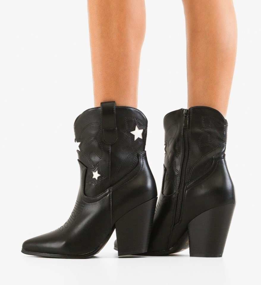 Botine dama Vanna Negre - Img 6