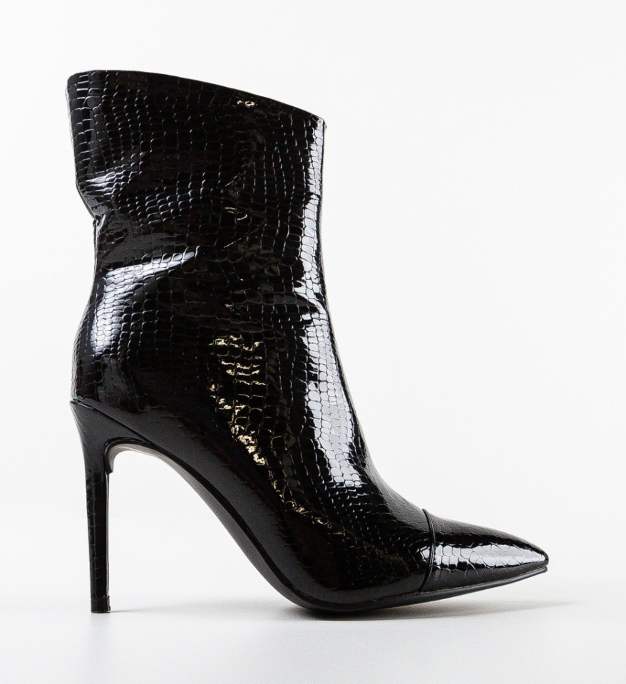 Botine dama Yassin Negre - Img 8