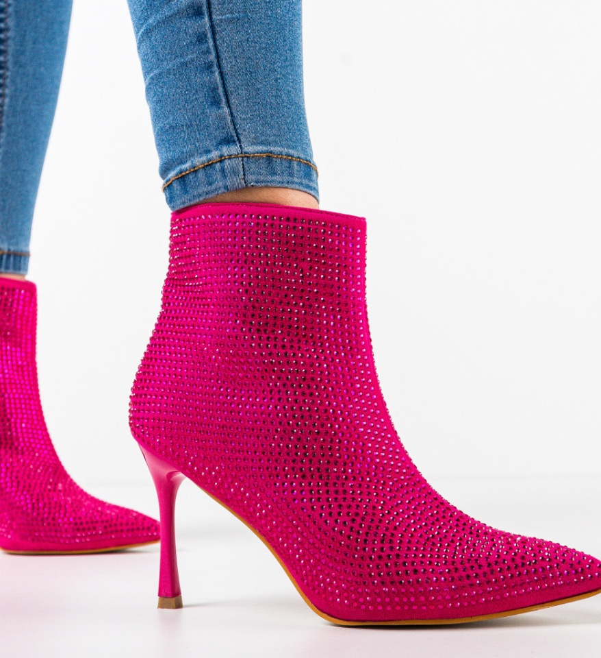 Botine dama Zayne Fuchsia - Img 8