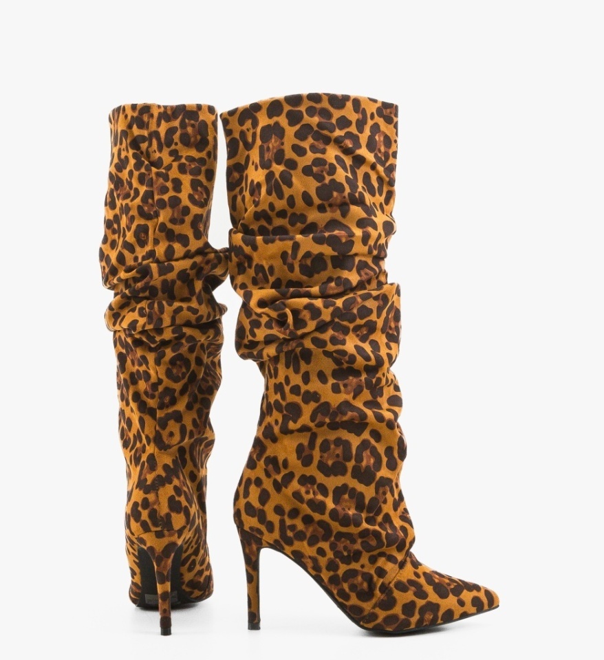 Cizme dama Hagge Animal Print - Img 3