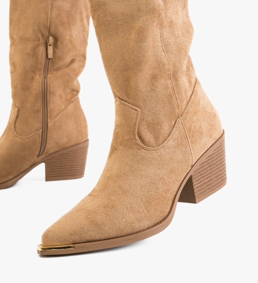 Cizme dama Spence Khaki - Img 1