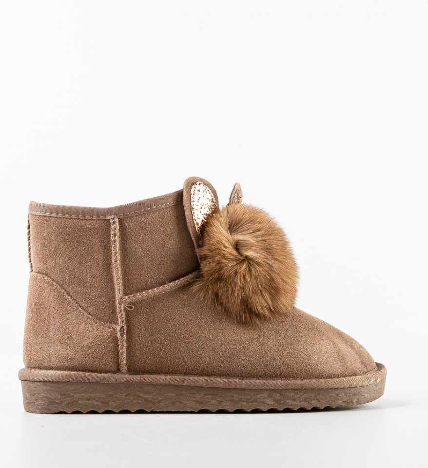 Cizme tip Ug Dub Khaki - Img 1