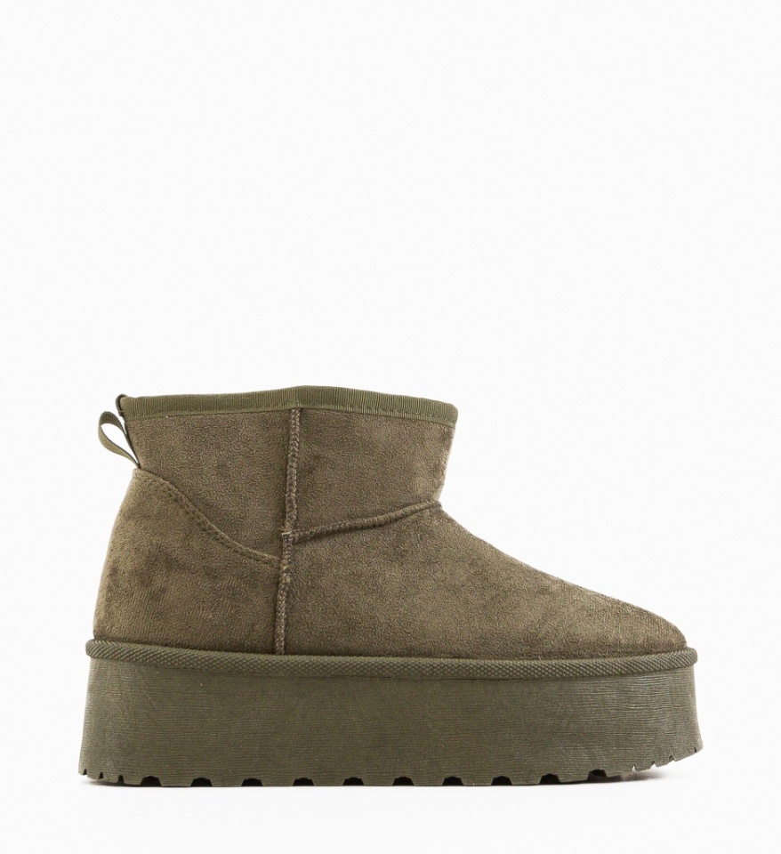 Cizme tip UG Latte Khaki - Img 2