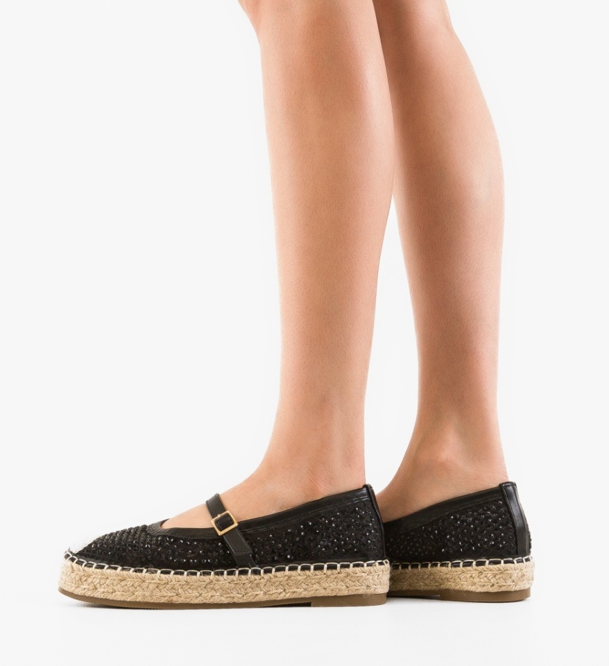 Espadrile dama Vera Negre - Img 5