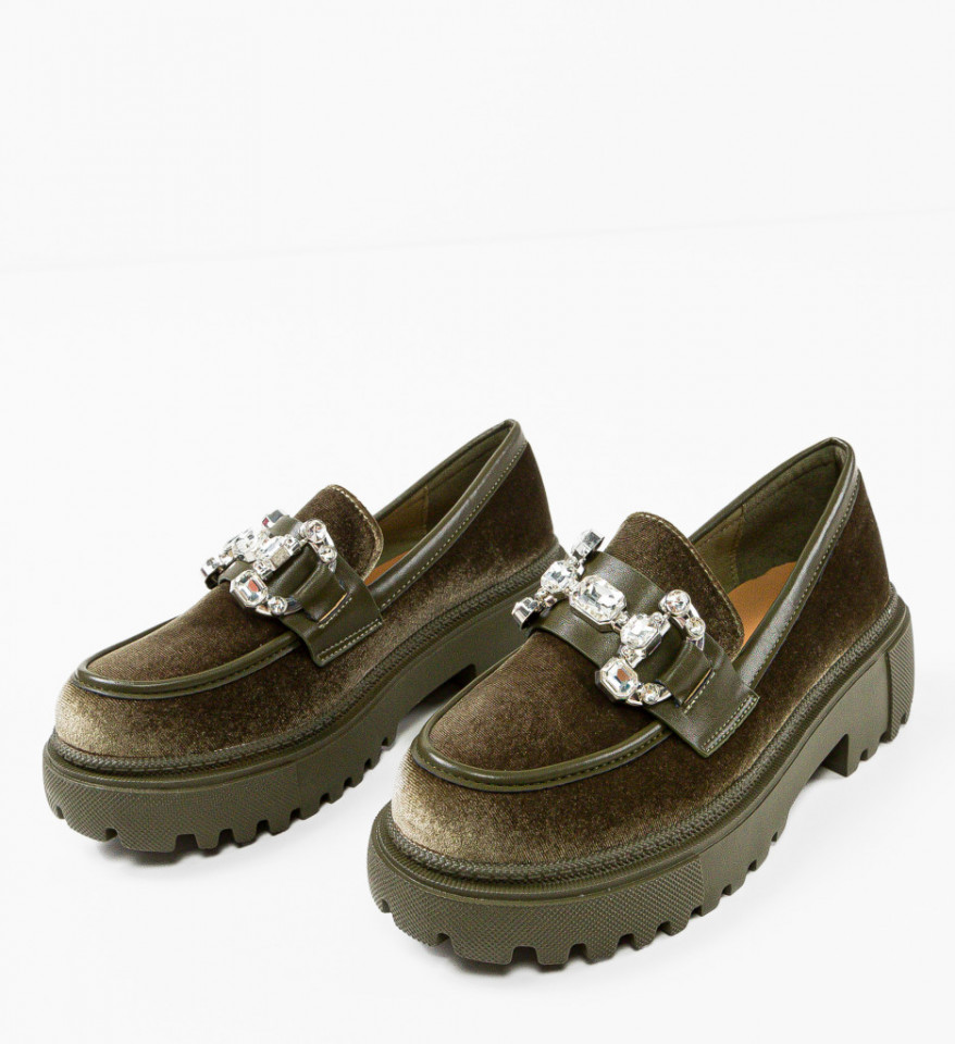 Pantofi Casual Adkins Verzi - Img 3
