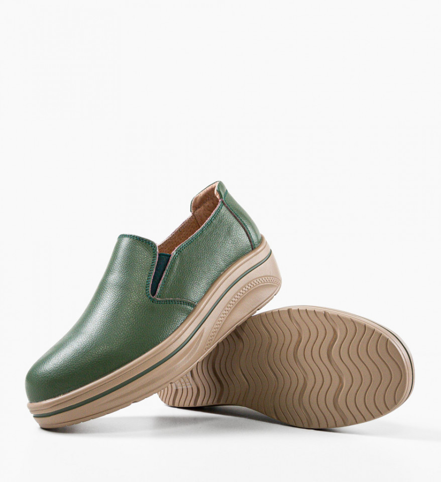 Pantofi Casual Alpino Verzi - Img 4