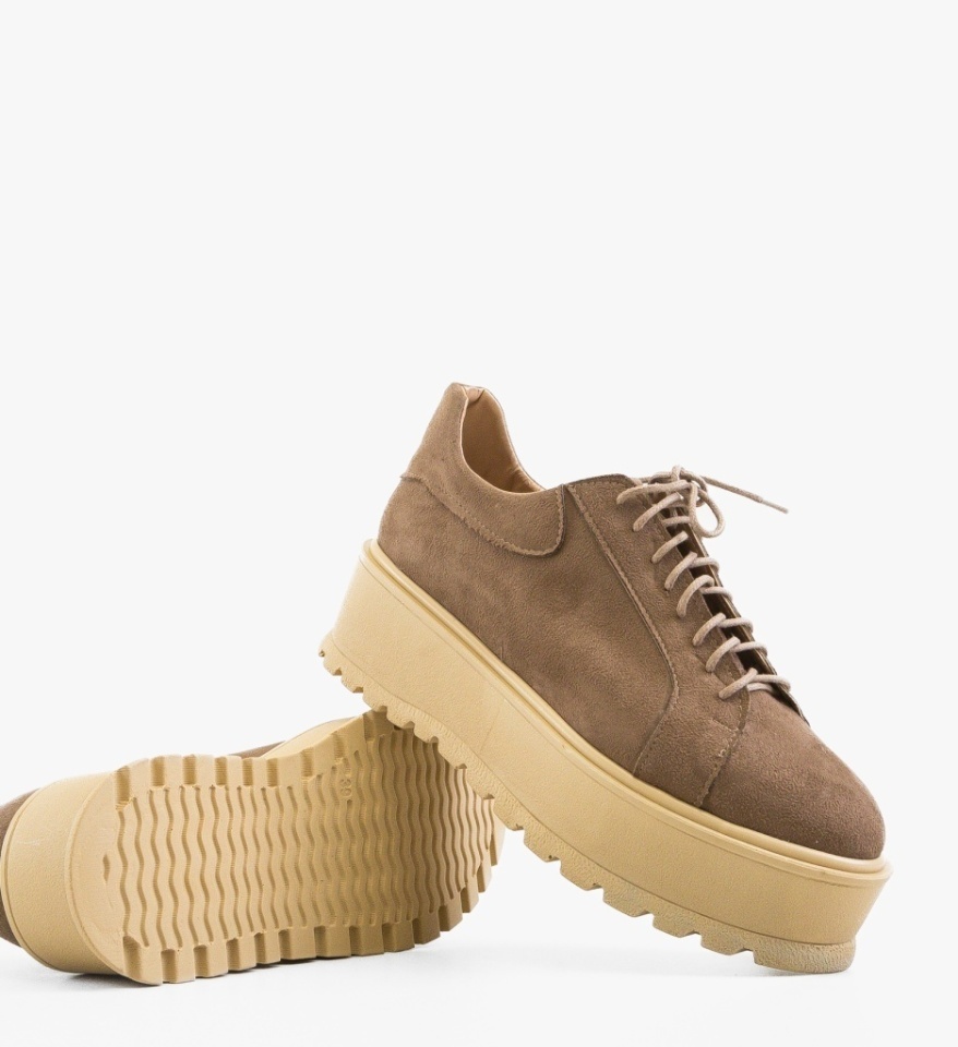 Pantofi Casual Amdre Khaki - Img 3