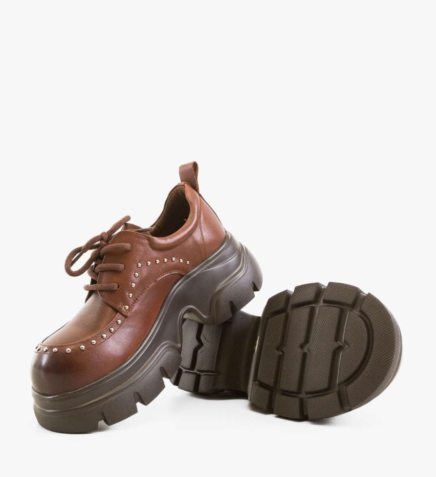 Pantofi Casual Anish Maro - Img 2