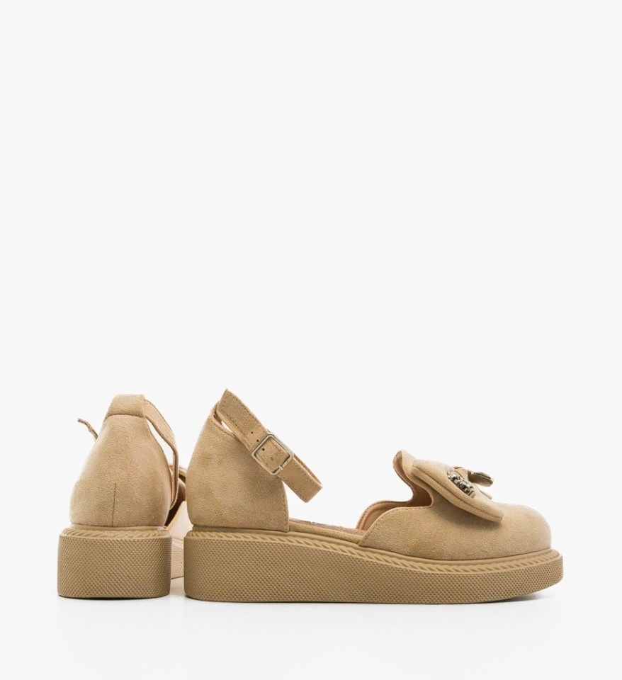 Pantofi Casual Barron Bej - Img 3