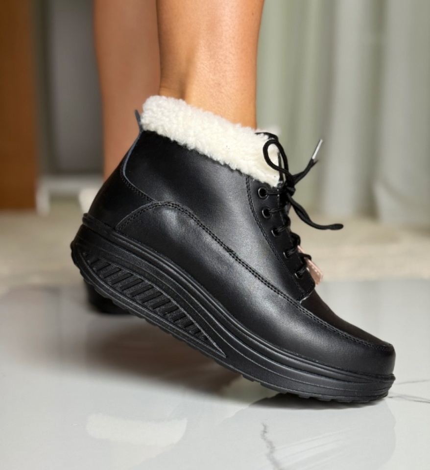 Pantofi Casual Blind Negri - Img 12