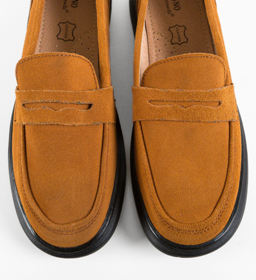 Pantofi Casual Butler Camel - Img 5