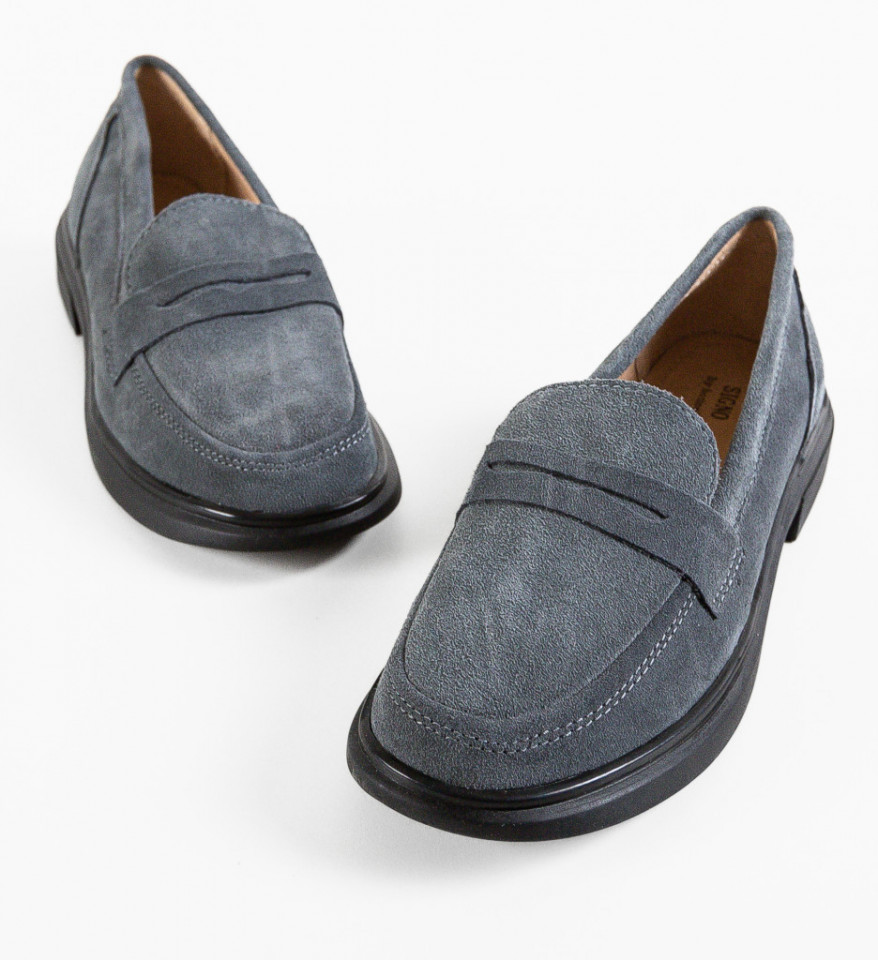 Pantofi Casual Butler Gri - Img 2
