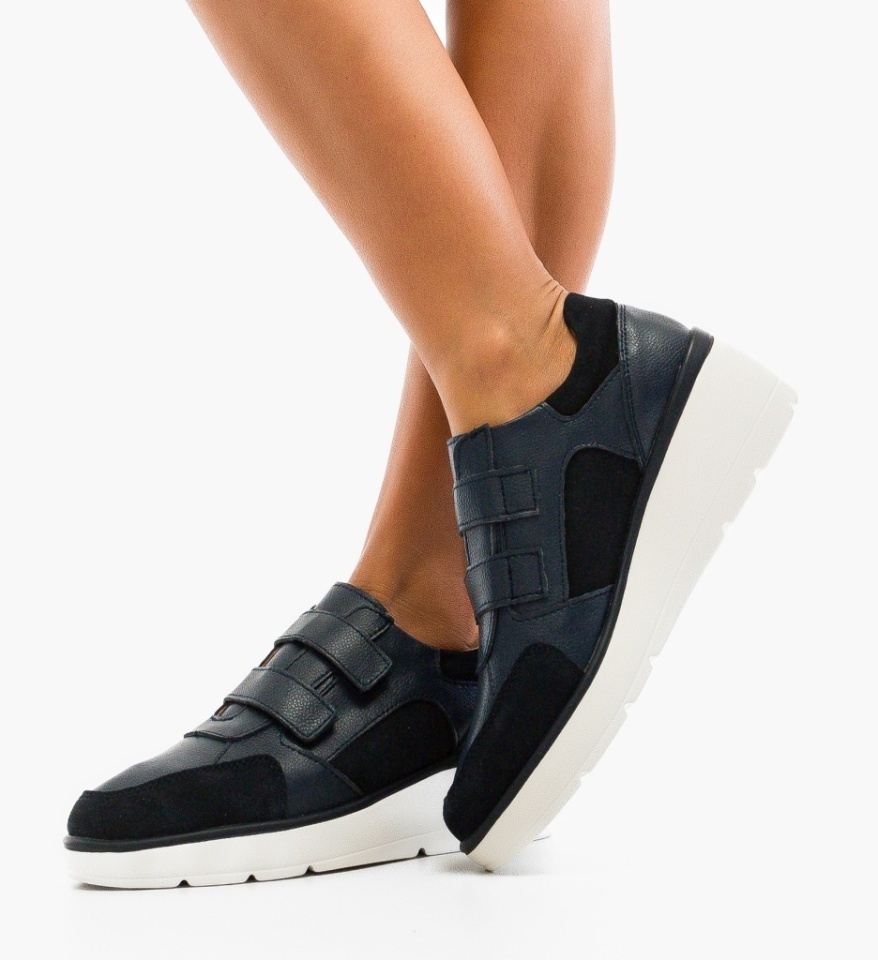 Pantofi Casual Cleon Bleumarin - Img 4
