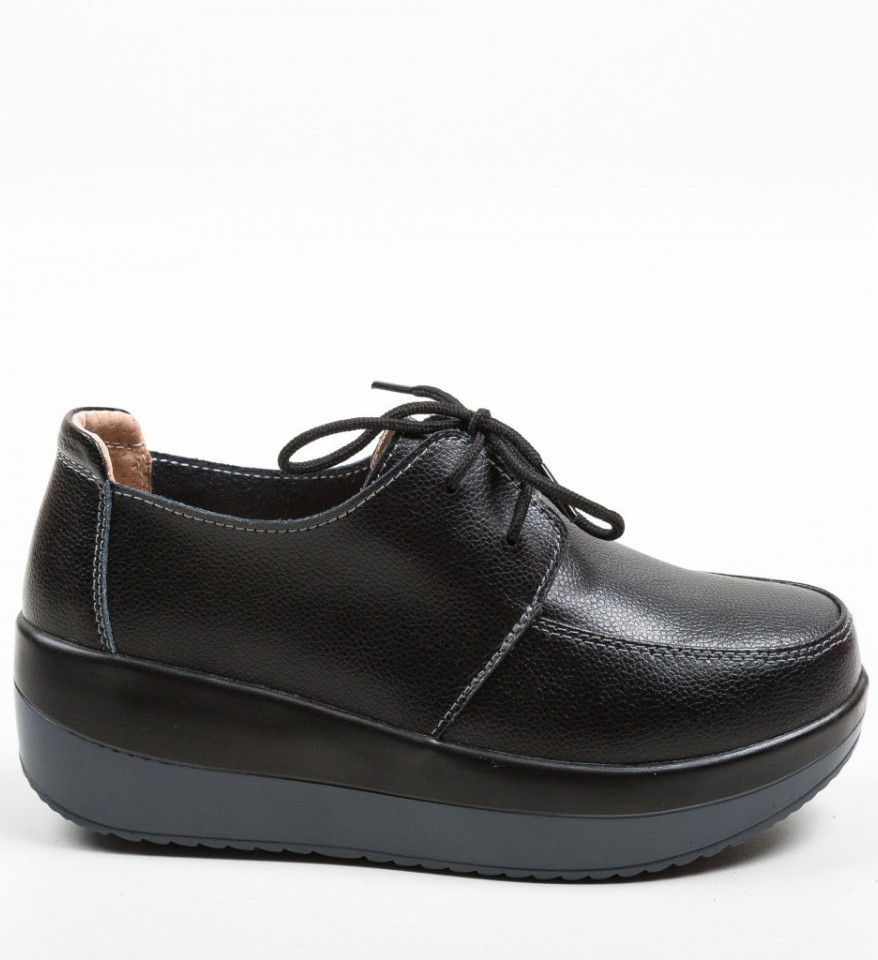Pantofi Casual Creamt Negri - Img 5