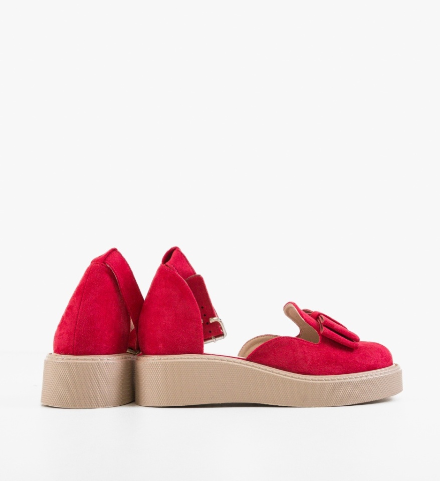 Pantofi Casual dama Hammbe Fuchsia - Img 5