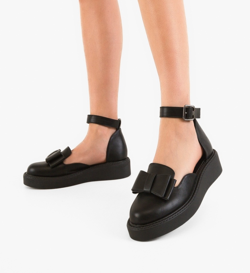 Pantofi Casual dama Hammbe Negri - Img 5