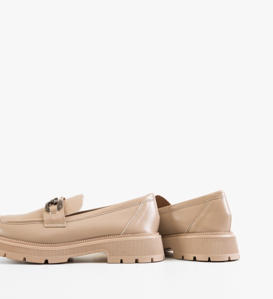 Pantofi Casual dama Helios Bej - Img 2