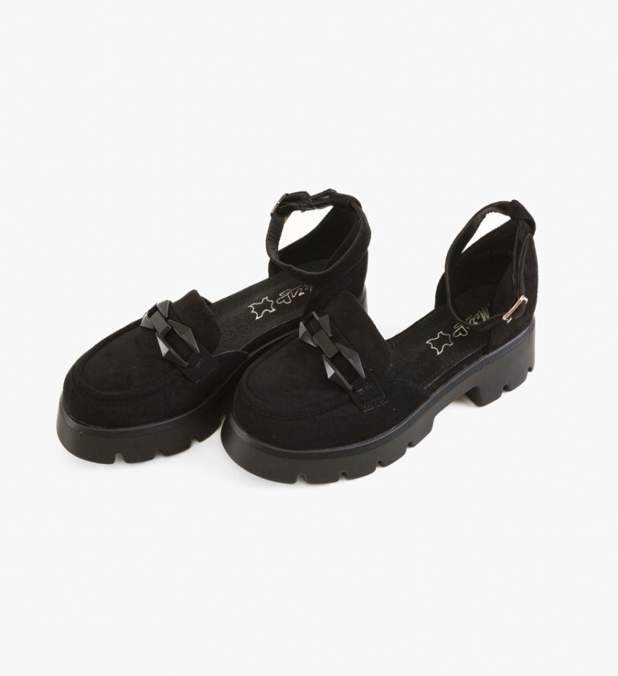 Pantofi Casual dama Karmel Negri 2 - Img 3