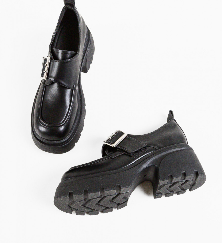 Pantofi Casual dama Mresa Negri - Img 2