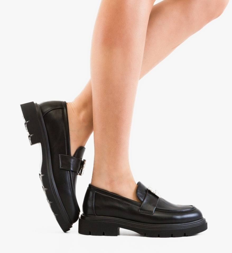 Pantofi casual dama Nemyt Negri - Img 6