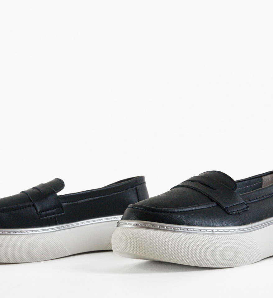 Pantofi Casual dama Prossy Bleumarin - Img 2