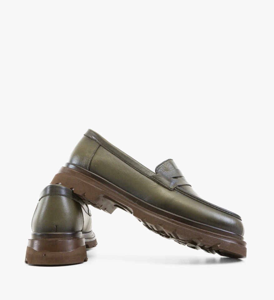 Pantofi casual dama Sheep Khaki - Img 3