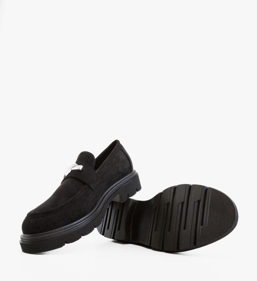 Pantofi casual dama Stende Negri - Img 2