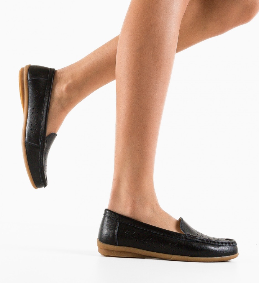 Pantofi Casual Debar Negru - Img 11