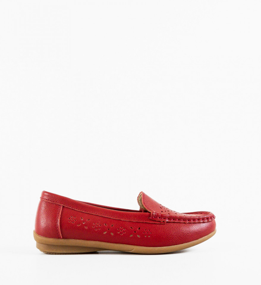 Pantofi Casual Debar Rosii - Img 5