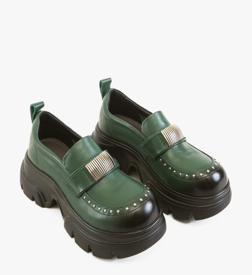 Pantofi Casual Dougla Verzi - Img 3