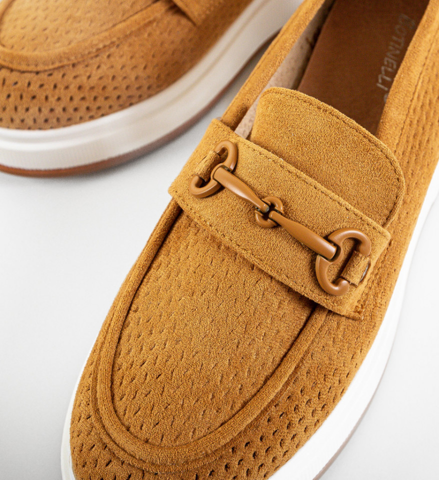 Pantofi Casual Ekine Camel - Img 4