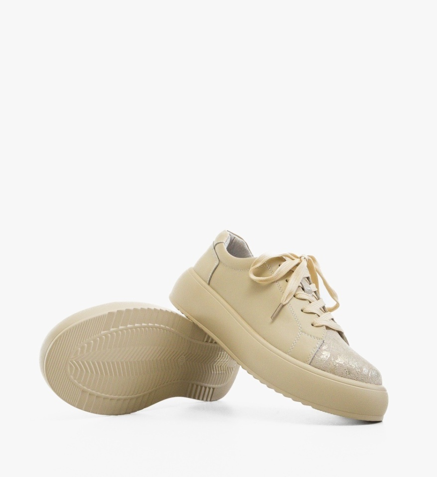 Pantofi Casual Floray Bej - Img 2