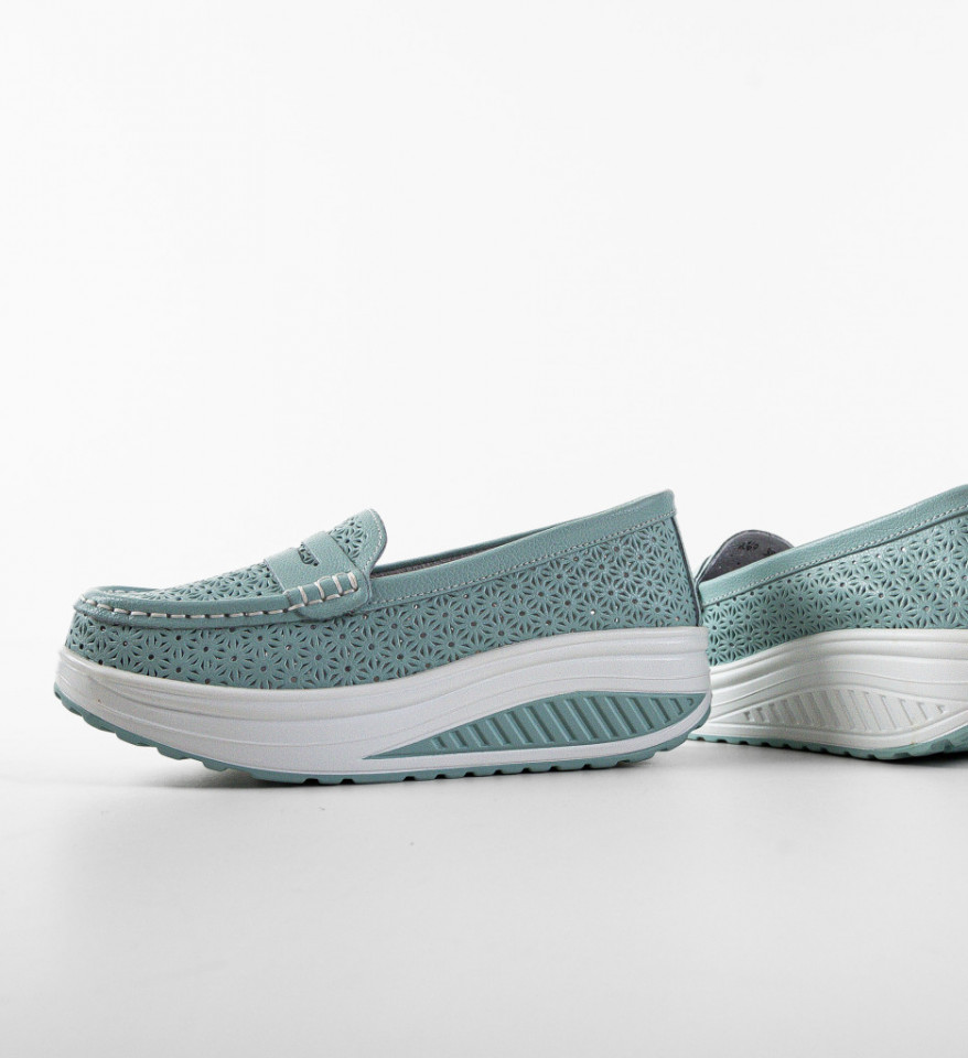 Pantofi Casual Fyrya Verzi - Img 2